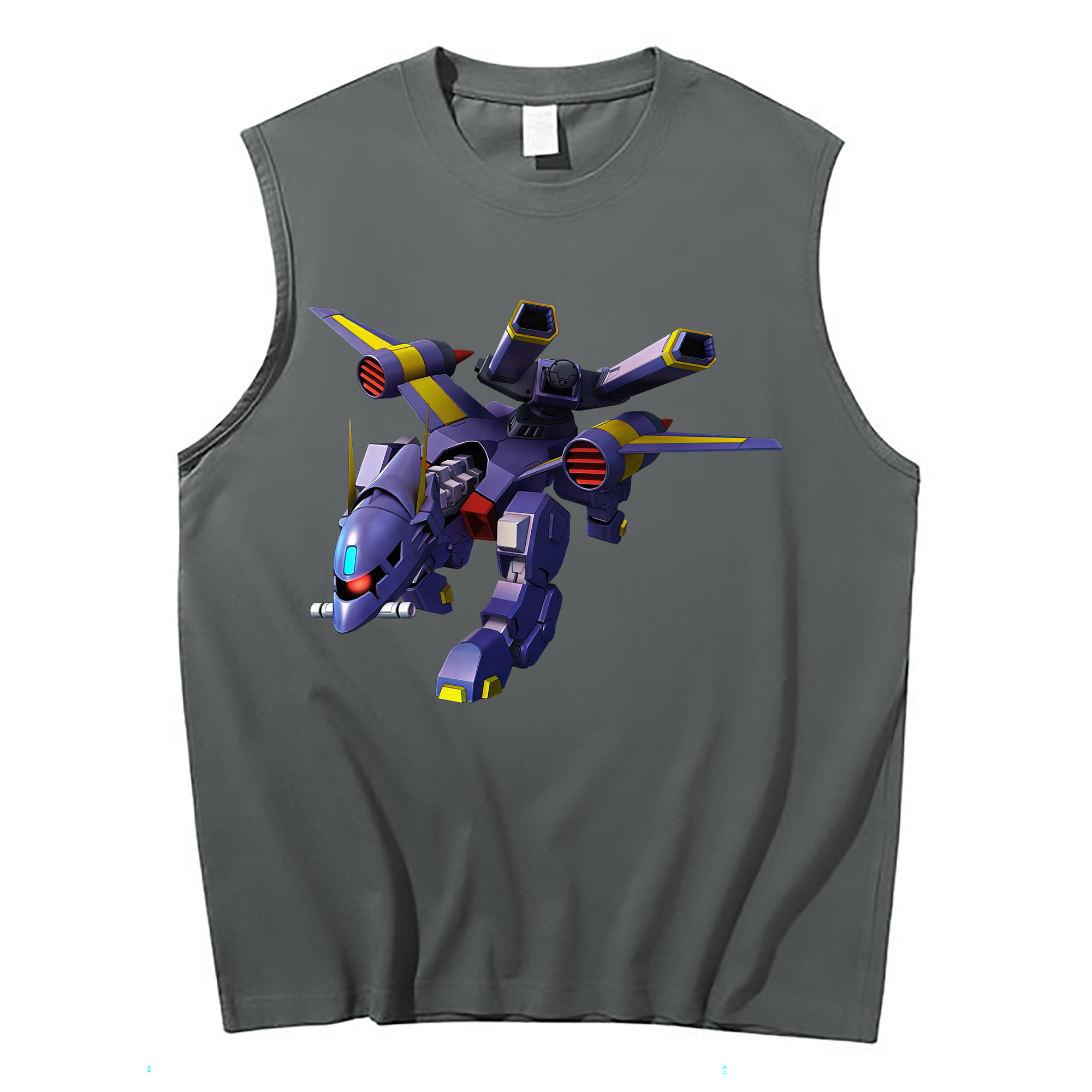 （画像用） 機動戦士ガンダム Mobile Suit Gundam コットン100％タンクトップ（フロントプリント）